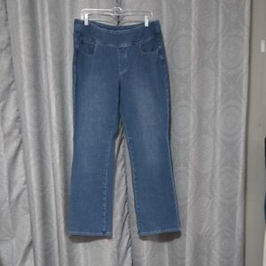 Belle by Kim Gravel Blue Boot Cut Jeans